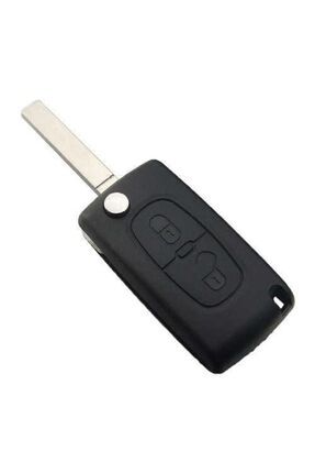 207 307 308 Citroen C3 C4 Sustalı Anahtar Kumanda Kabı (pil Yataklı) Image 0