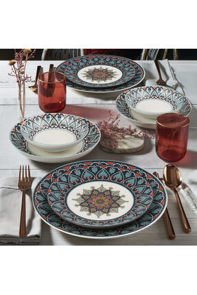 Camelia 24 Parça 6 Kişilik Bone Yemek Takımı - 2275 Image 0