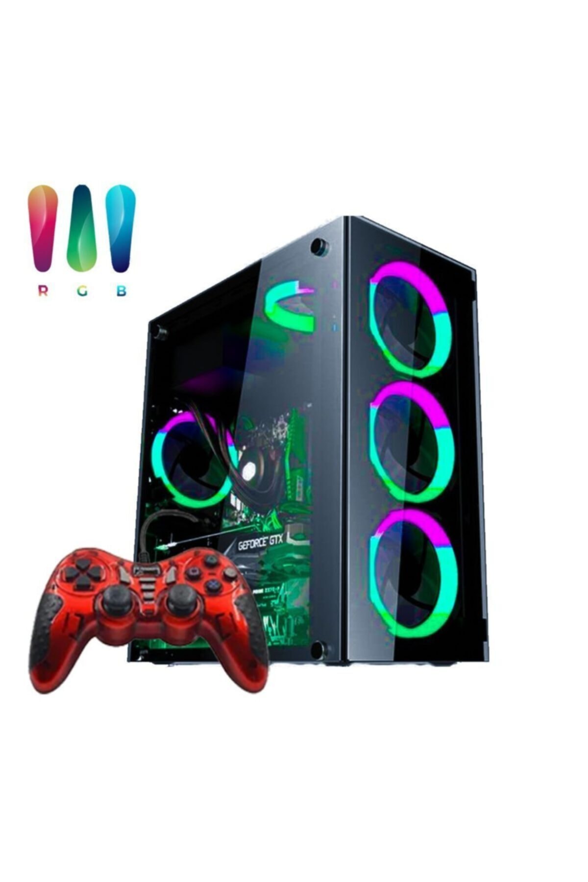 BigGameX Mt27 Ryzen 5 3600 32gb Ram 128gb Ssd 500gb Hdd Gtx750ti