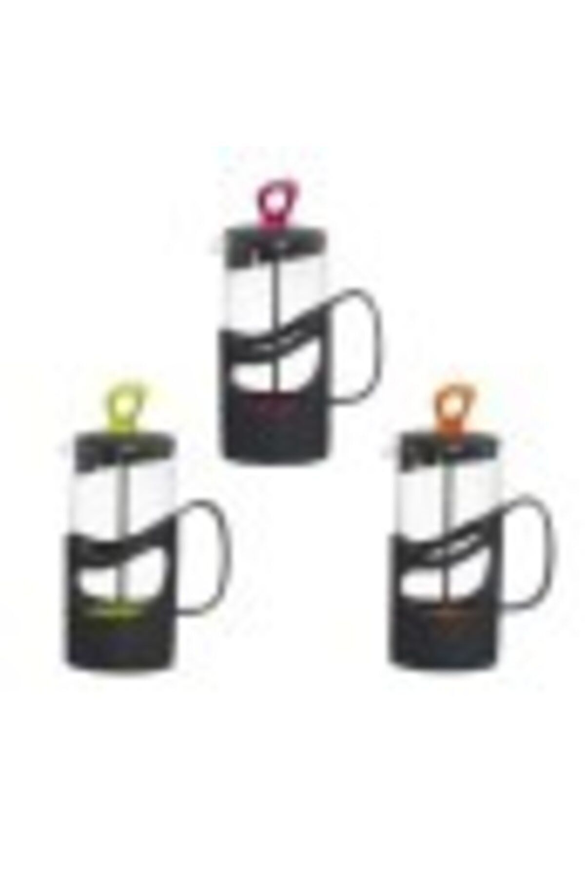 ELÇN Bardak Kupa Süzgeçli French Press 350ml Kombin Renkli
