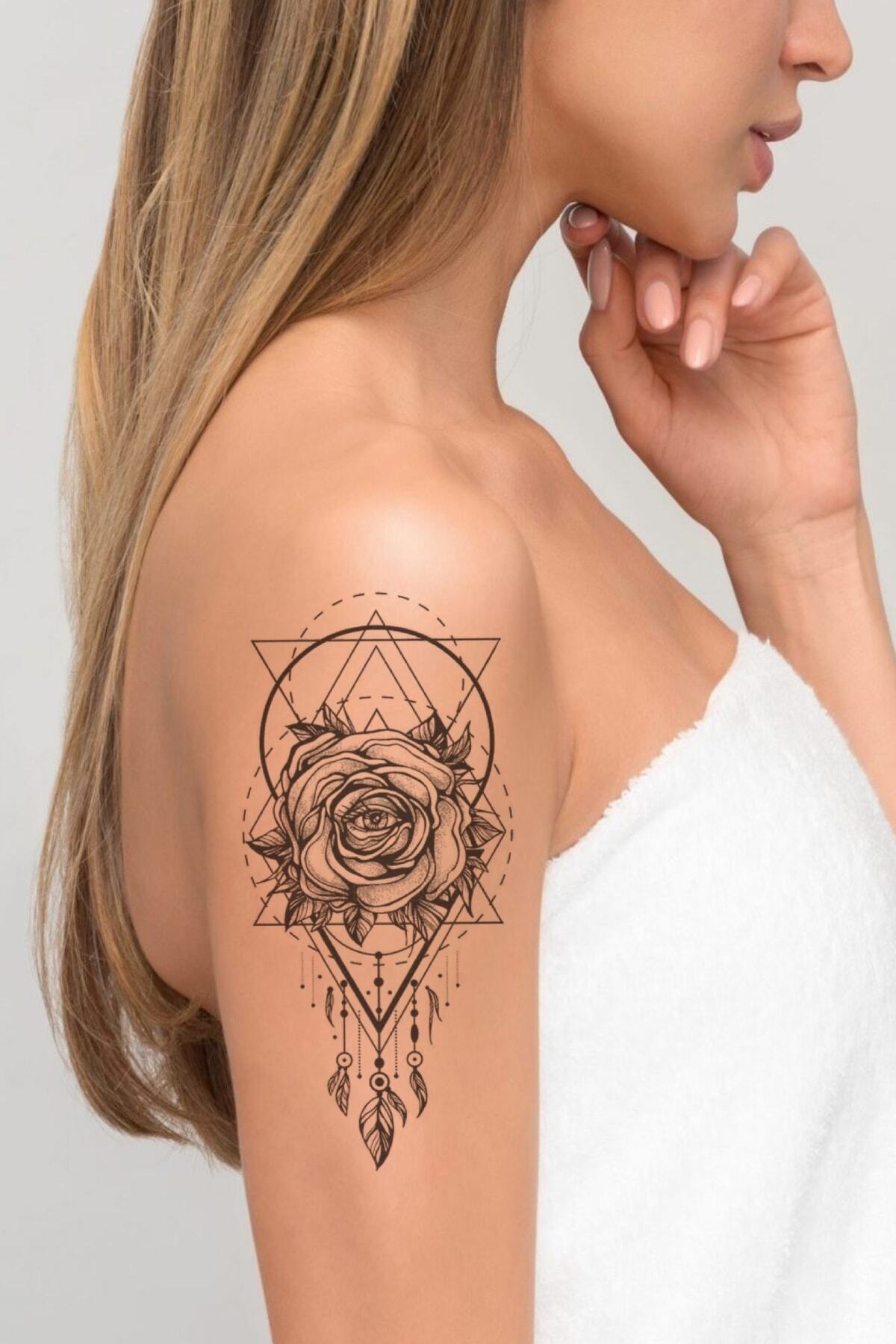 BP Tattoo Eye Dreamcatcher Geçici Dövme