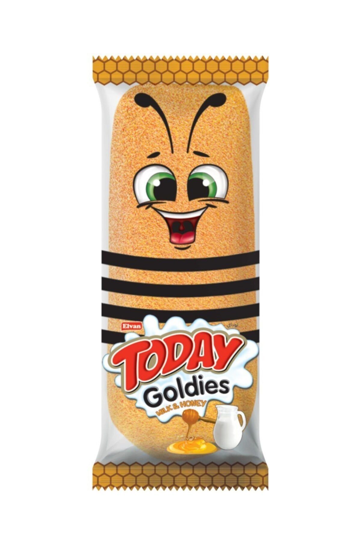 Elvan Today Goldies Ballı Sütlü 35 gr1 Adet