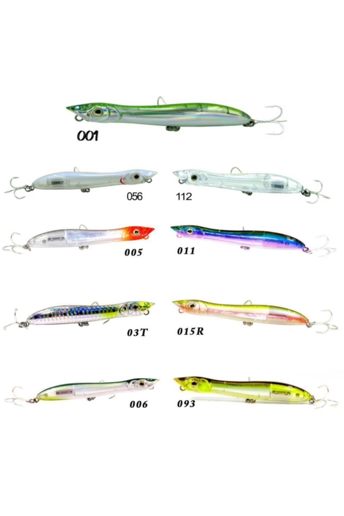 Fujin Z-walker 100mm 11gr Su Üstü Maket Balık