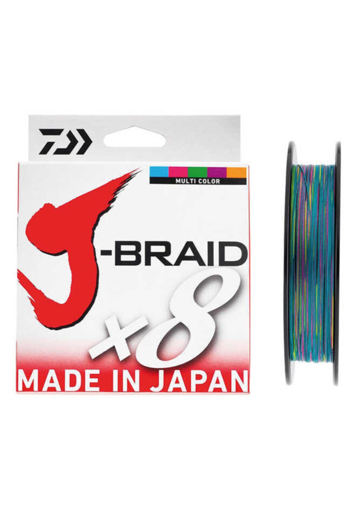 DAIWA Jbraid 8b 300m Multi Color Ip Misina