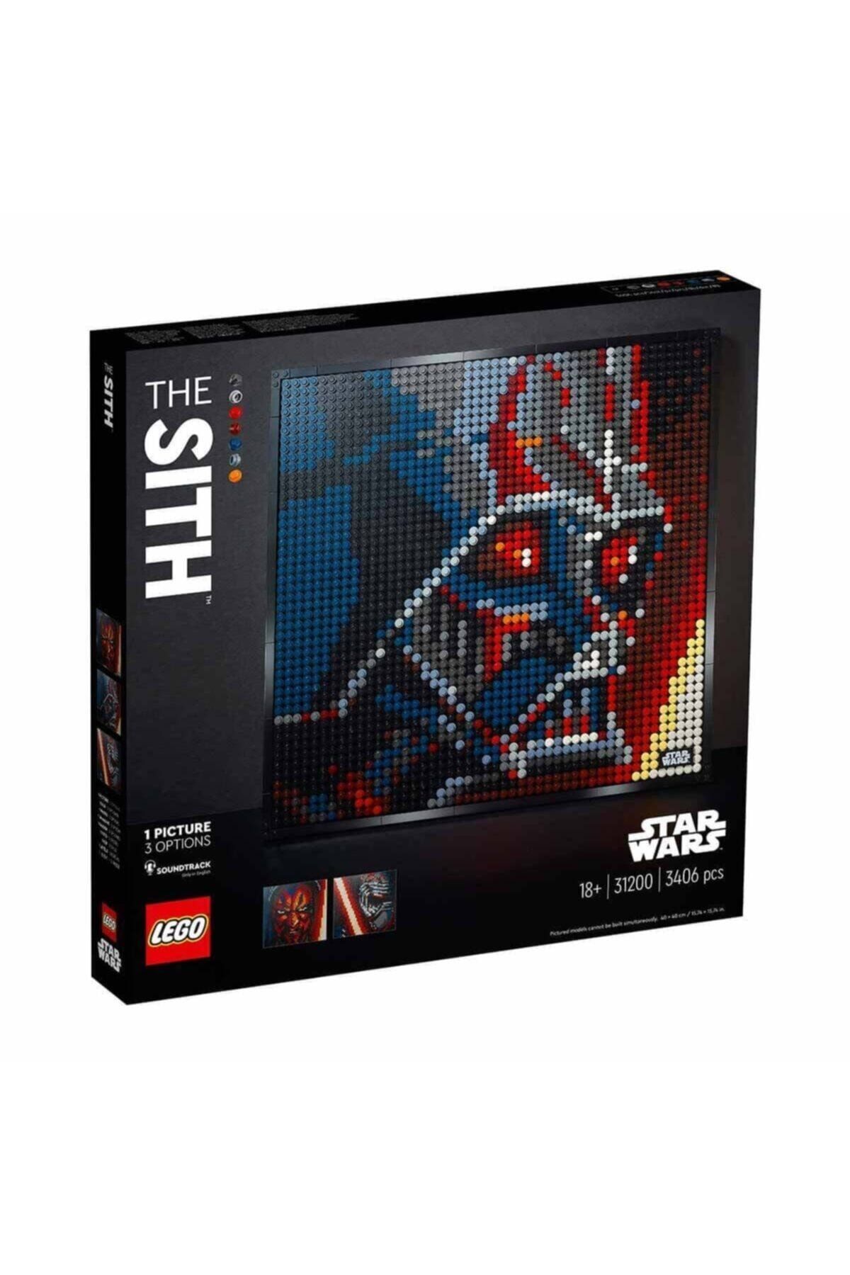 LEGO ® Art Star Wars™ Sith™ 31200 Yetişkinlere Yönelik Tablo Yapım Seti (3406 Parça)