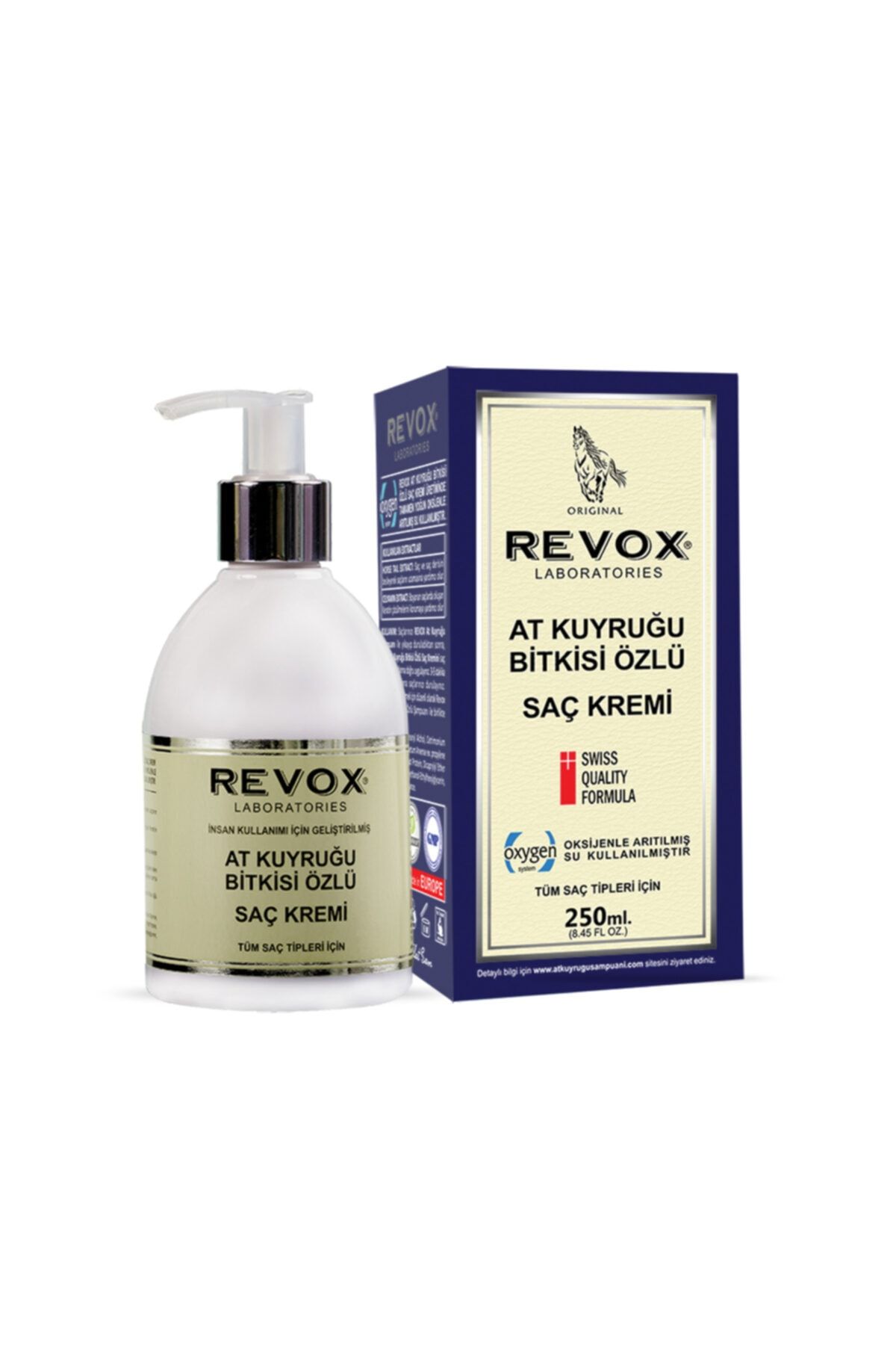 revox at kuyrugu bitki ozlu ozel sac bakim kremi 250 ml 869742964106 fiyati yorumlari trendyol