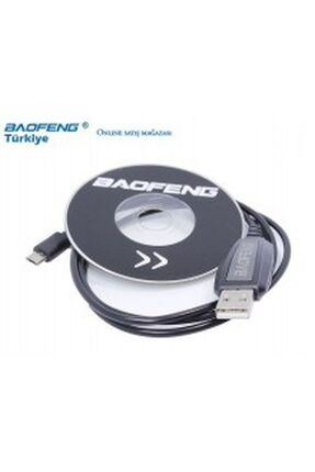 BF-T1 Programlama Kablosu + CD  Uyumlu Image 0
