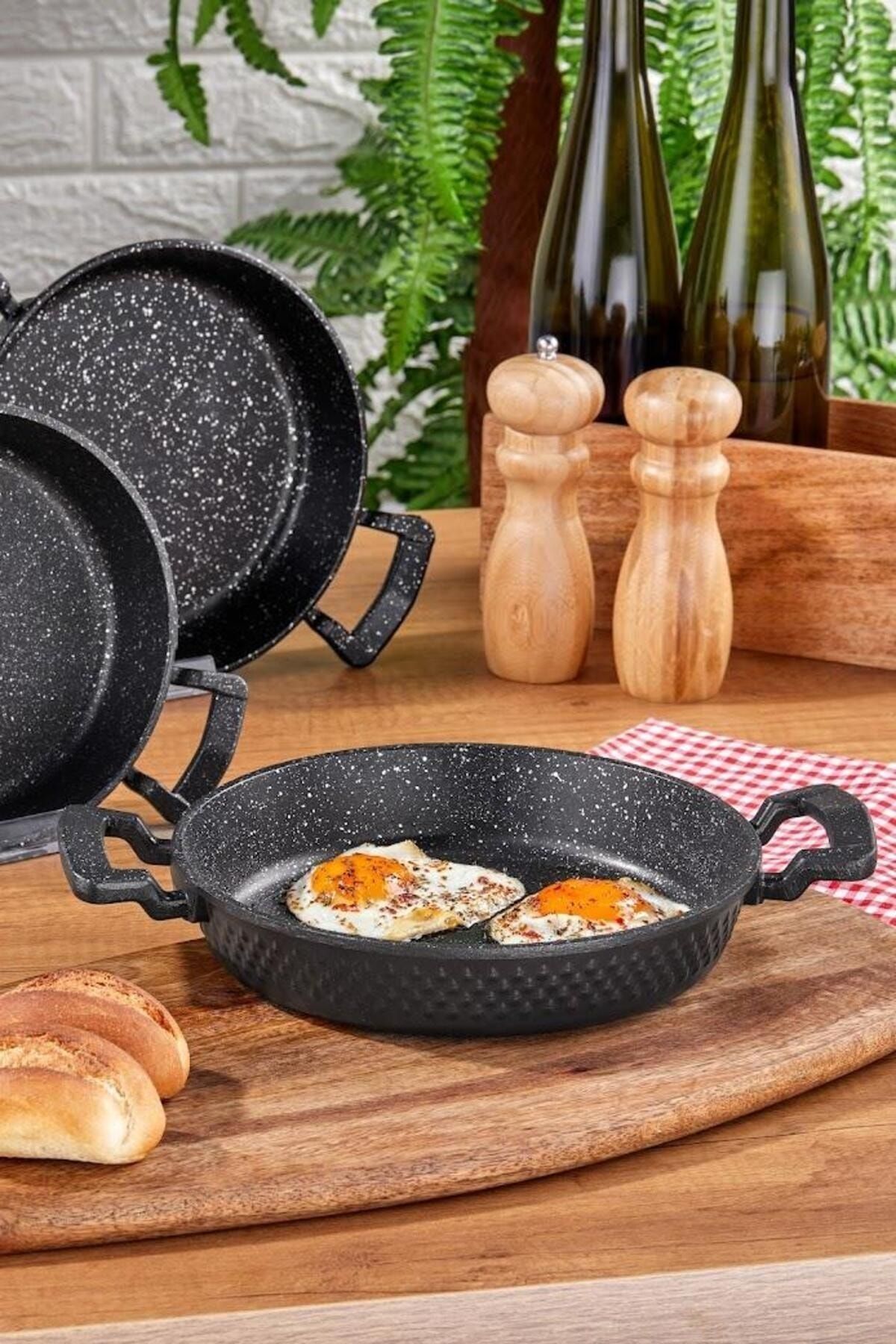 3 قطعه ریخته گری Sahan Set Black