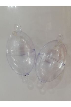 Sulu Şamandıra Şeffaf Elips 6 Cm ( 2 Adet ) Image 0