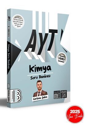 2025 Ayt Kimya Tamamı Video Çözümlü Soru Bankası Image 0