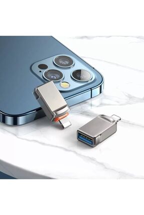 Apple iPhone iPad Uyumlu USB 3.0 to Lightning Okuyucu OTG Adaptör, Çift Yönlü Aktarım [Mfi Lisanslı] Image 6