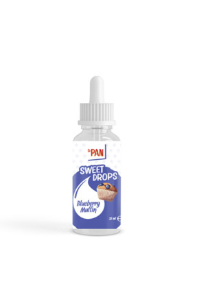 Dr.Pan Sweet Drops Blueberry Muffin (Yabanmersini aromalı sıvı Tatlandırıcı) Image 0