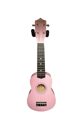 Eva 21'' Soprano Pembe Ukulele Xu21-11pk Image 0