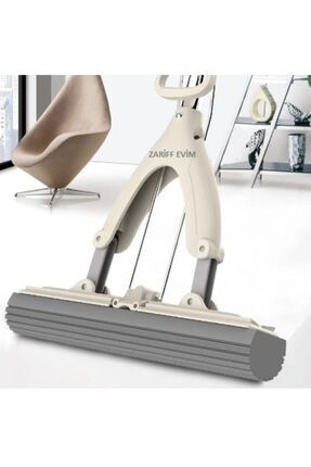 Kelebek Sıkma Mekanizmalı Mikrofiber Mop Sünger Sıkmalı Mop Image 0