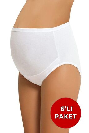 Toparlayıcı Hamile Kilodu Beyaz 6lı Paket Beyaz Image 0