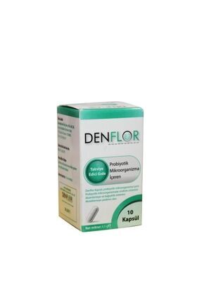 Denflor Probiyotik 10 Kapsül Image 0