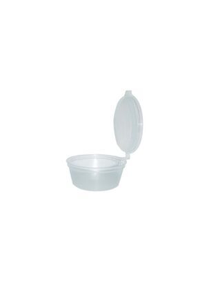 Sert Plastik Kapaklı Sos Kabı 30 Cc - 50'li ( En küçük boydur ) Image 0