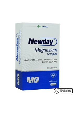Newday Magnezyum Complex 60 Kapsül Image 0