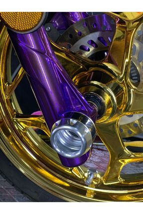 PCX,DİO ÖN JANT TAKOZU GÜMÜŞ Image 1