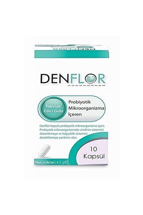STD Denflor Probiyotik 10 Kapsül ( TEKLİDİR ) Image 0