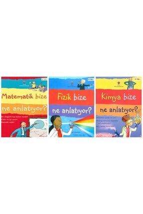 EĞLENCELİ BİLİM-Tübitak Matematik-fizik-kimya Bize Ne Anlatıyor Serisi 12+ Yaş 3 Kitap Image 0