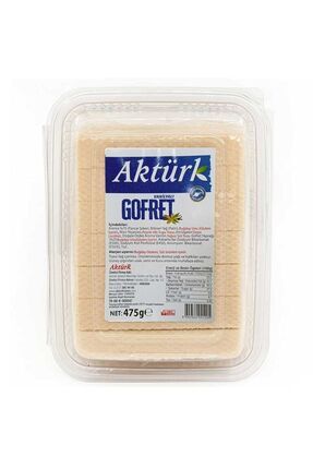 AKTÜRK VANİLYALI GOFRET 475 GR ÇITIR GOFRET Image 0
