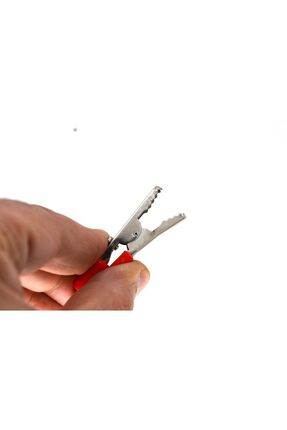 4 Adet Eko Krokodil 4mm Banana Jak Girişli 2 Kırmızı 2 Siyah Image 2