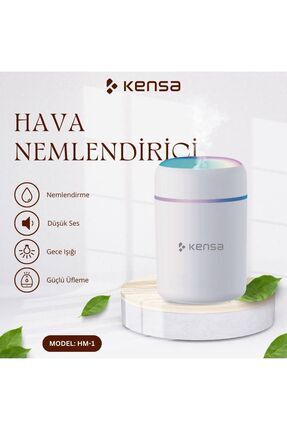 Kensa HM-1 300 ml Ulrasonik Hava Nemlendirici Buhar Makinesi Ve Aroma Difüzörü Image 0