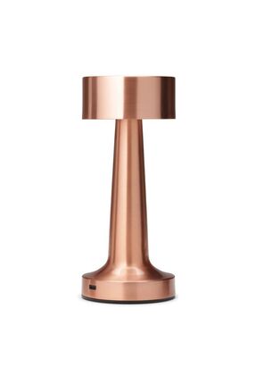 Dokunmatik Şarjlı Dekoratif Masa Lambası Bronz Hs 8106 Image 0