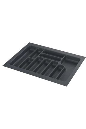 Starax S-2288-a Kaşıklık Antrasit 64*49 Cm {en:59 Derinlik:41 Kesilebilir} 10 Bölmeli Image 0
