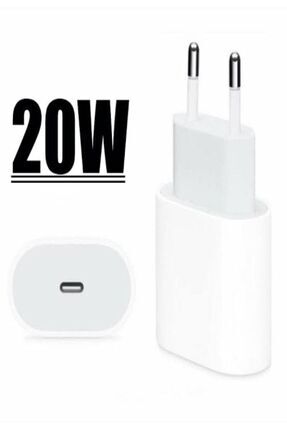 Orjinall Iphone 11/11 Pro/12/12 Pro Uyumlu Typc E Girişli 20w Hızlı Adaptör Image 0