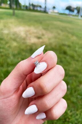 Kutup Yıldızı Figürlü Tragus - Kıkırdak - Helix Piercing Image 0