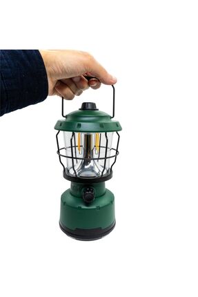 0217 Şarjlı Retro Outdoor Kamp Feneri 500 Lümen Image 2