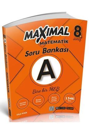 8.SINIF MAXİMAL MATEMATİK SORU BANKASI A Image 0