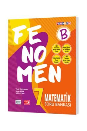 Fenomen 7. Sınıf Matematik B Soru Bankası Image 0