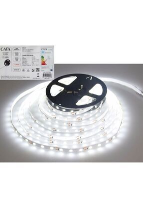 3 Çipli Şerit Led Beyaz Işık Iç Mekan 5 (TRAFO HARİÇ FİYATTIR)(PİLLİ DEĞİL) 12v Trafo Ile Çalışır Image 0