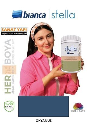 Stella Su Bazlı Akrilik Boya Okyanus Image 0