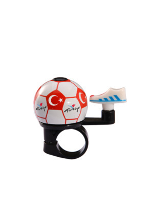 Futbol Topu Desenli Bisiklet Zili Image 0
