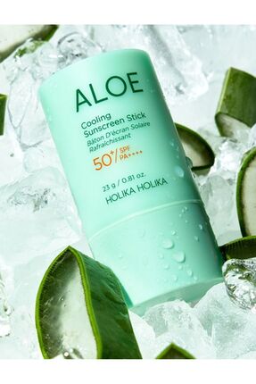Aloe Cooling Sunscreen Stick SPF50+ PA(MAT BİTİŞLİ YÜKSEK UV KORUMALI STİK YÜZ GÜNEŞ KREMİ) 23g Image 0