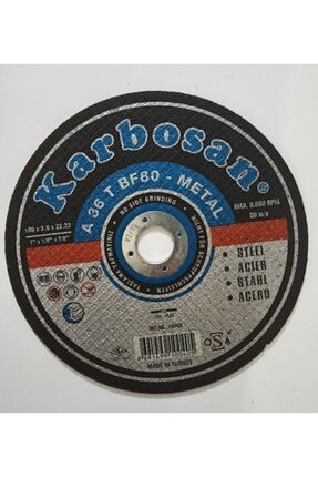 10 Lu 180x3x22 Metal Kesme Taşı Image 0