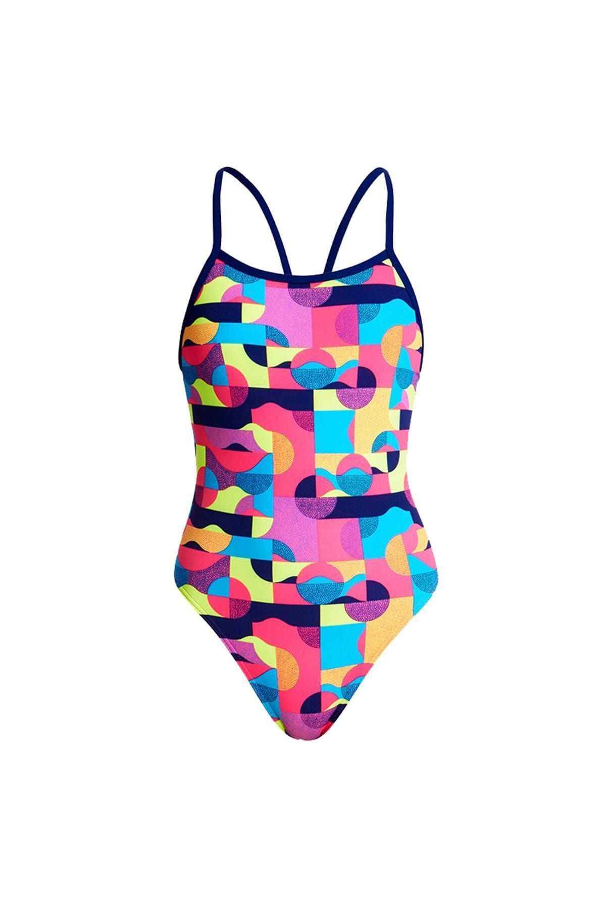 FUNKİTA Girl's Single Strap One Piece Mad Mist