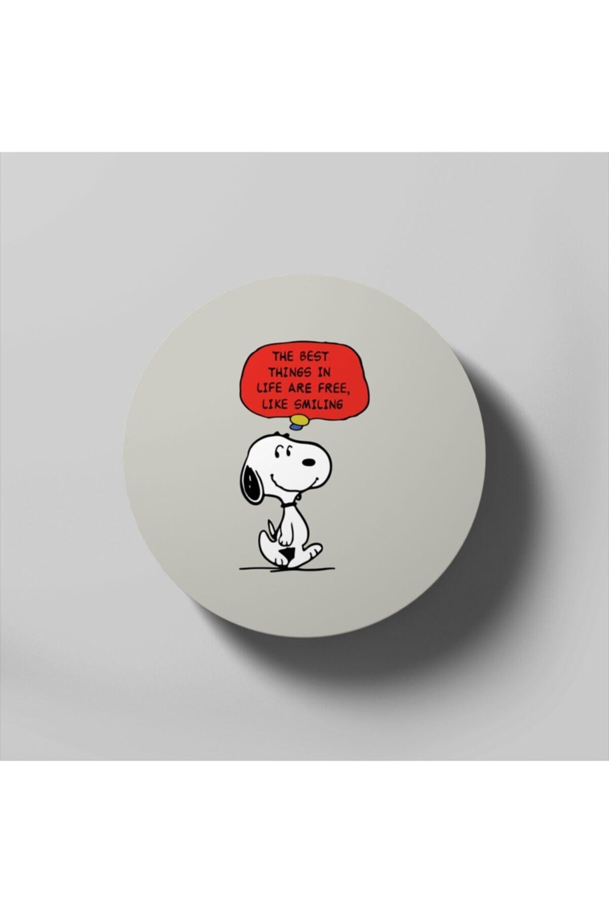 Fizello Snoopy Peanuts Best Things In Life Are Free Bardak Altlığı