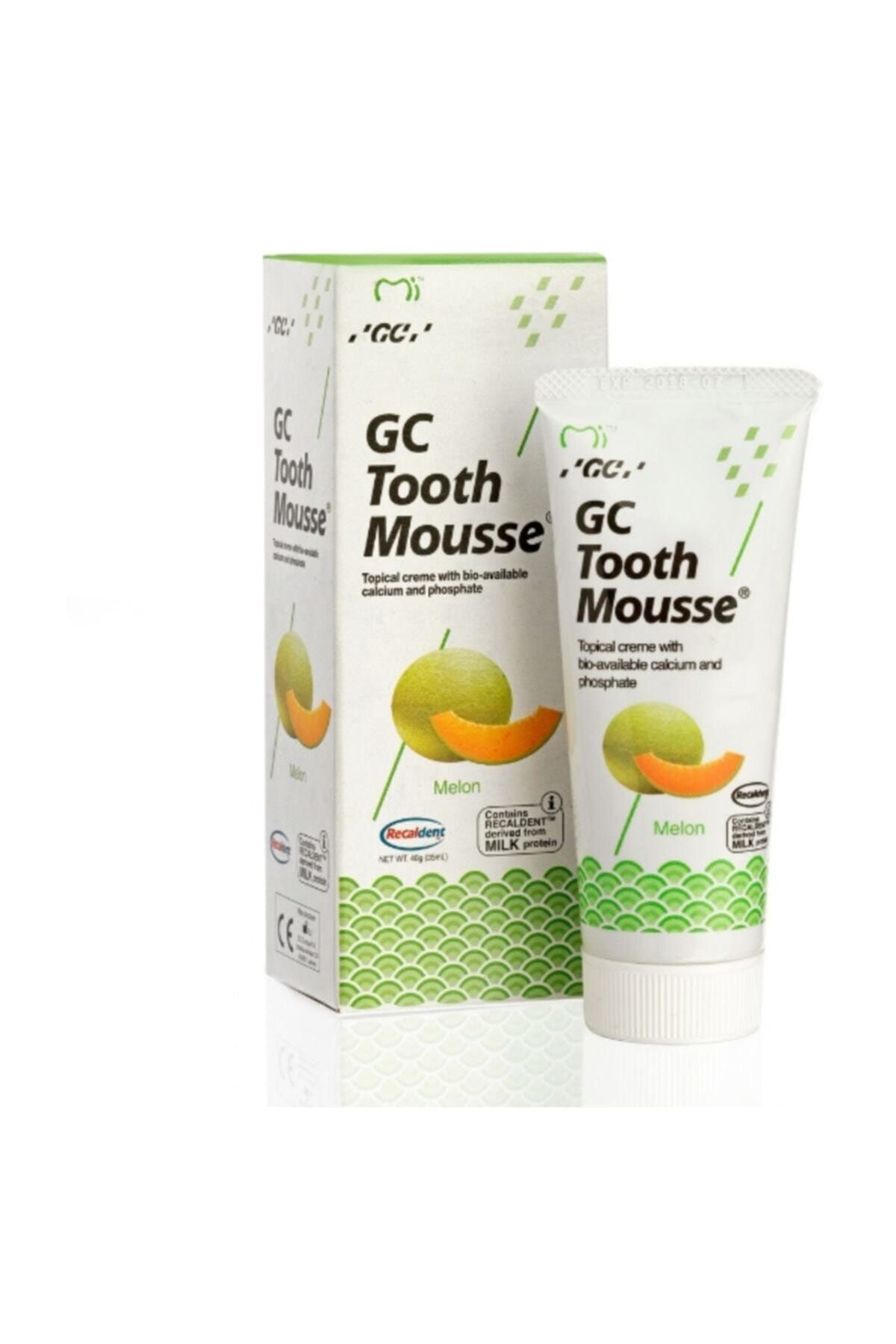 Napure Gc Tooth Mousse Diş Mine Koruyucu Bakım Kremi Macunu Kavun 40 Gr