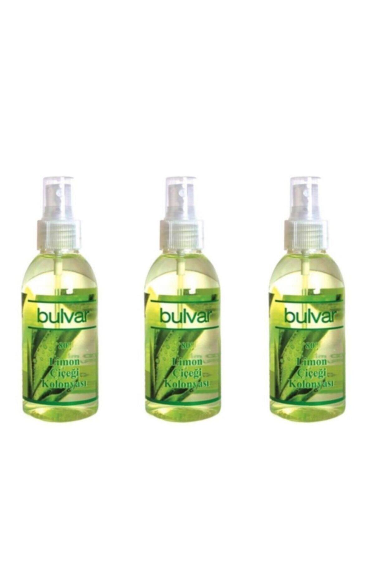 ULUSOY Bulvar Limon Sprey Kolonya 150 ml 3 Adet