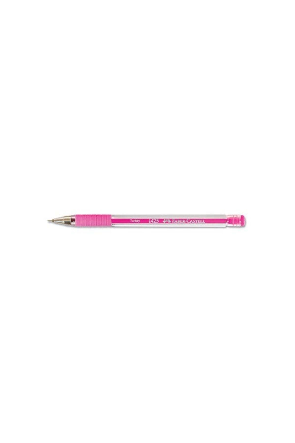 Faber Castell Pembe 1425 0.7 mm İğne Uçlu Tükenmez Kalem 2 Adet