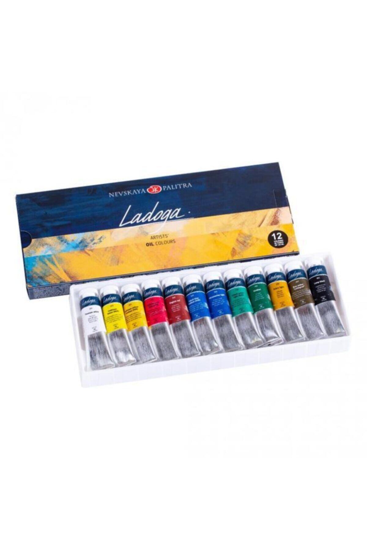 ST. PETERSBURG Ladoga Yağlı Boya Seti 12 Renk X 18 Ml.