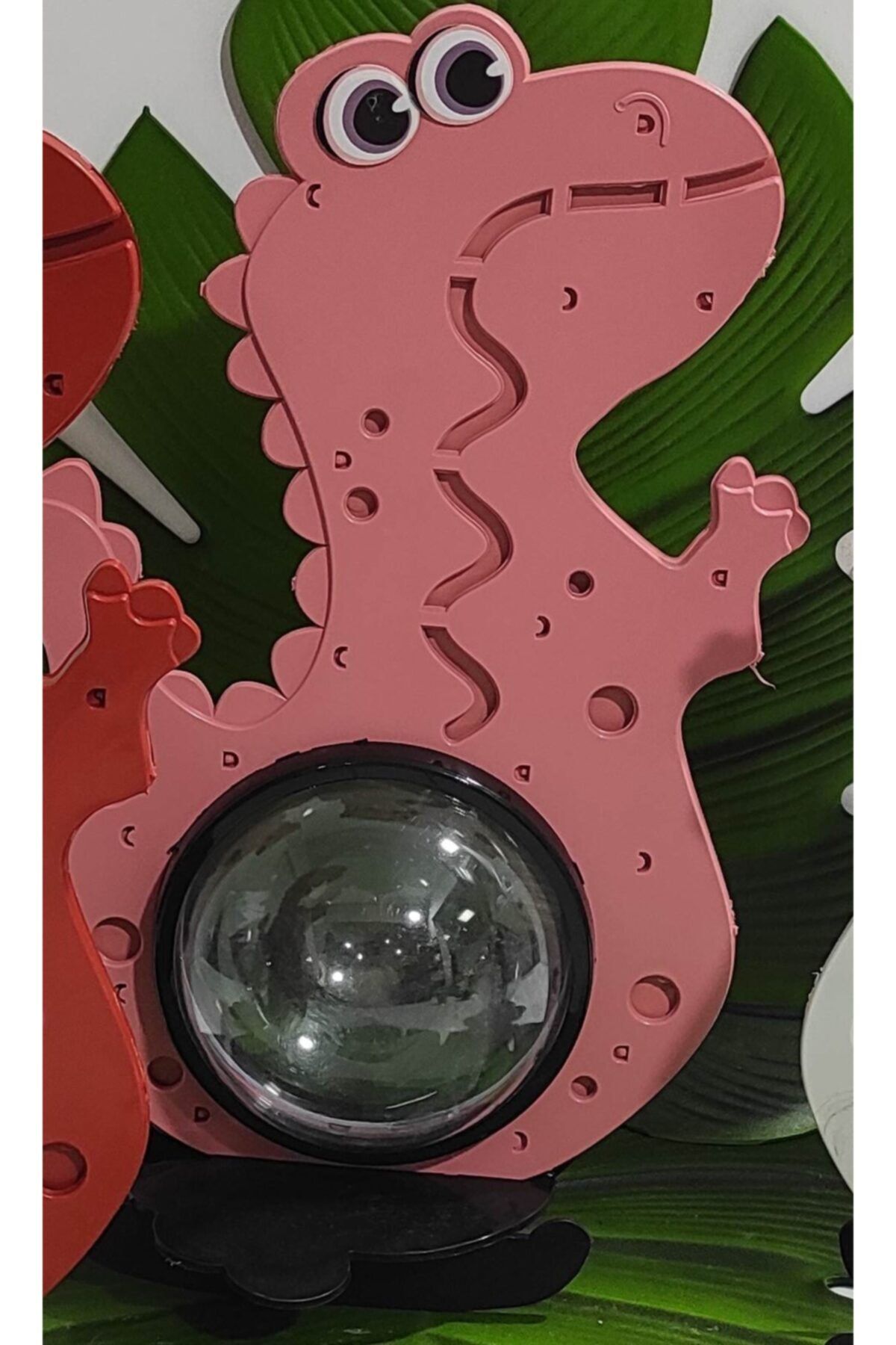Morza Kumbara Dinazor (38cm)-pembe