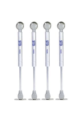 Dolap Amortisörü 4 Adet Gazlı Piston Kapak Hidroliği 27 Cm 100n Image 0