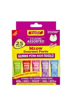 Meow Gurme Karışık Paket 25'li - 300gr Image 0