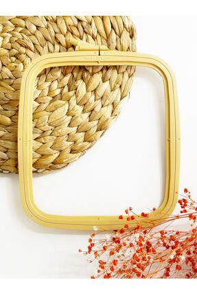 Plastik Kare Kasnak No:3 Etamin , Kanaviçe ve Punch Kasnağı Image 0